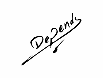 Depends  logo design by Mahrein