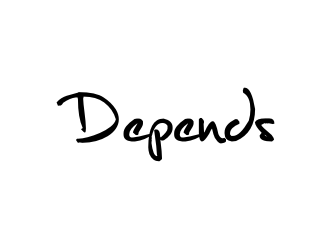 Depends  logo design by asyqh