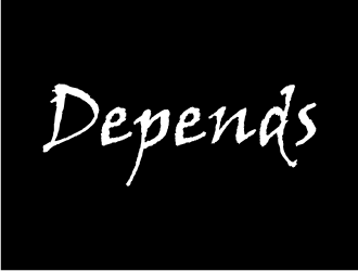 Depends  logo design by puthreeone