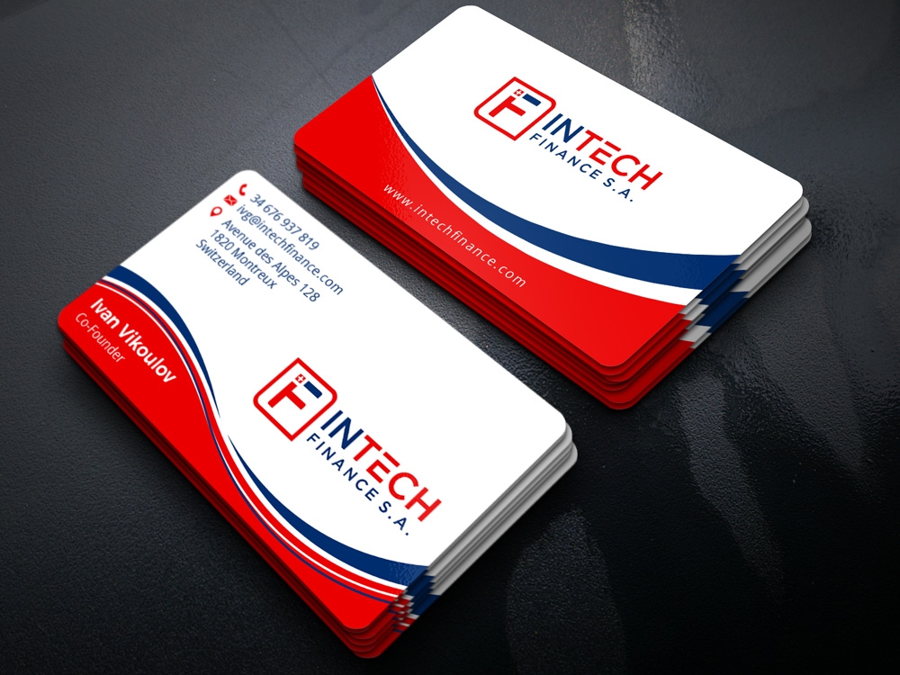 InTech Finance S.A.  logo design by Gelotine