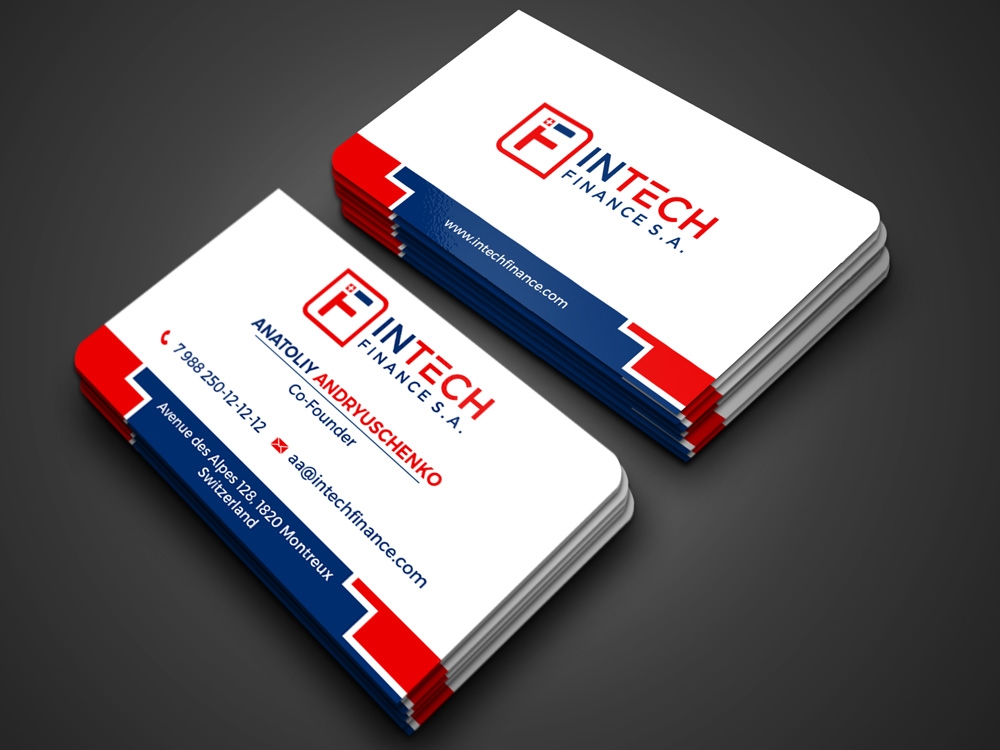 InTech Finance S.A.  logo design by Gelotine