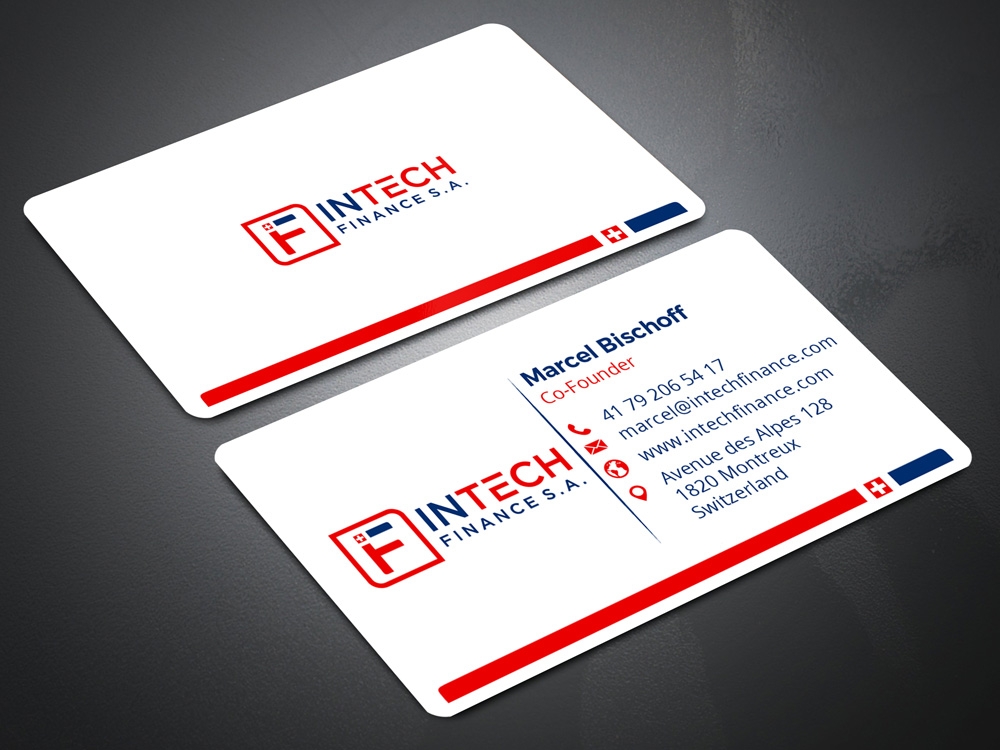 InTech Finance S.A.  logo design by Gelotine