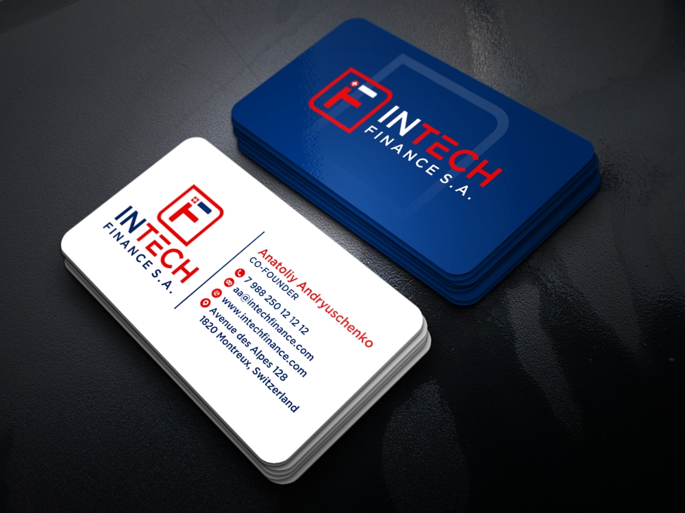 InTech Finance S.A.  logo design by KHAI