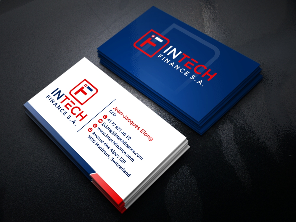 InTech Finance S.A.  logo design by KHAI