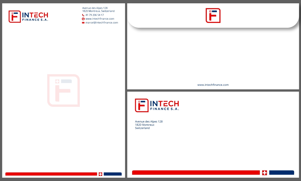 InTech Finance S.A.  logo design by Gelotine