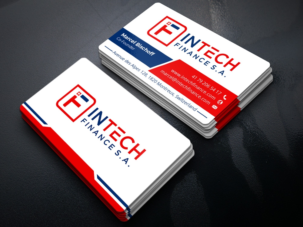 InTech Finance S.A.  logo design by Gelotine