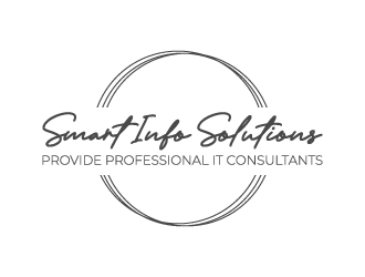 Smart Info Solutions logo design by aryamaity