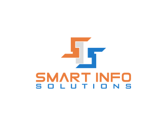 Smart Info Solutions logo design by DeyXyner