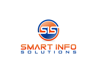 Smart Info Solutions logo design by DeyXyner