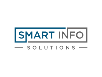 Smart Info Solutions logo design by p0peye