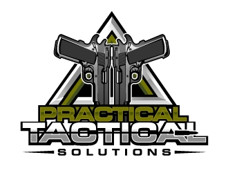 Practical Tactical Solutions  logo design by aRBy