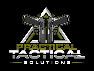 Practical Tactical Solutions  logo design by aRBy