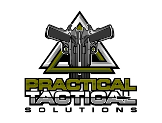 Practical Tactical Solutions  logo design by aRBy