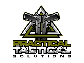 Practical Tactical Solutions  logo design by aRBy