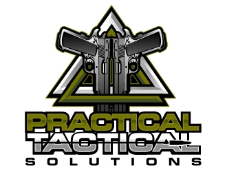 Practical Tactical Solutions  logo design by aRBy