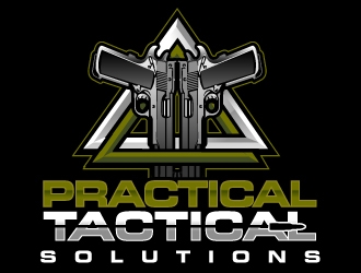 Practical Tactical Solutions  logo design by aRBy