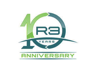 R3 Decsontruction logo design by graphicstar