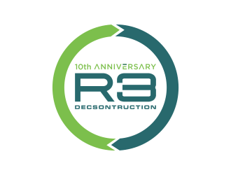 R3 Decsontruction logo design by N3V4