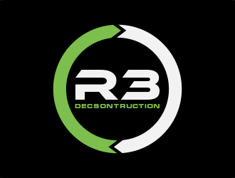 R3 Decsontruction logo design by citradesign