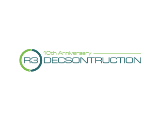 R3 Decsontruction logo design by rief