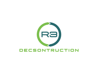 R3 Decsontruction logo design by akhi