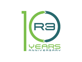 R3 Decsontruction logo design by denfransko