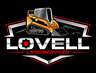 Lovell Land Services logo design by ingepro