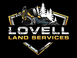 Lovell Land Services logo design by PrimalGraphics