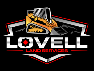 Lovell Land Services logo design by ingepro