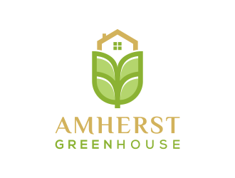 Amherst Greenhouse logo design by N3V4