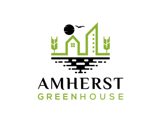 Amherst Greenhouse logo design by N3V4