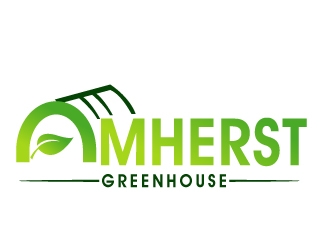 Amherst Greenhouse logo design by PMG