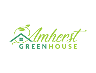 Amherst Greenhouse logo design by ekitessar