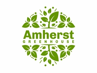 Amherst Greenhouse logo design by Alfatih05