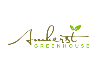 Amherst Greenhouse logo design by puthreeone