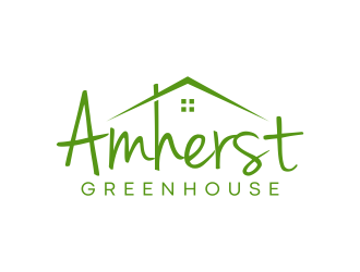 Amherst Greenhouse logo design by ubai popi