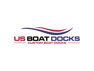 US BOAT DOCKS logo design by oke2angconcept