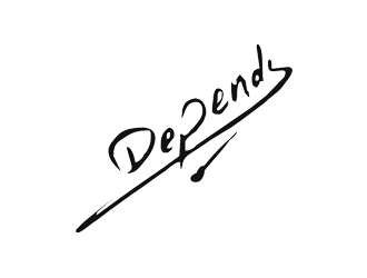 Depends  logo design by bomie