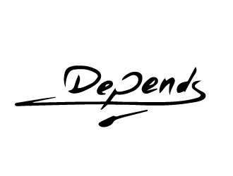 Depends  logo design by Mirza