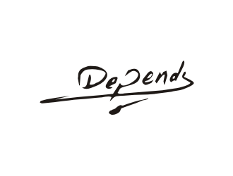 Depends  logo design by Barkah