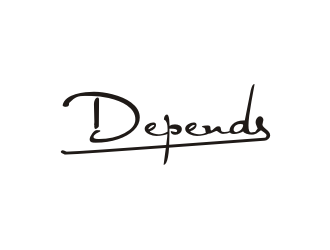 Depends  logo design by Barkah