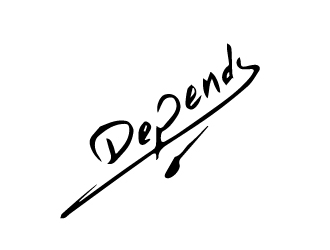 Depends  logo design by AamirKhan