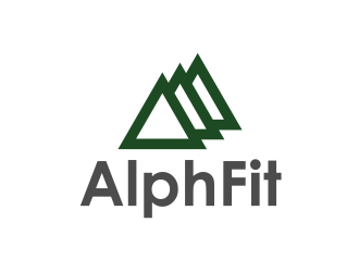 AlphFit logo design by hopee