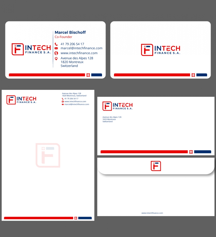 InTech Finance S.A.  logo design by Gelotine