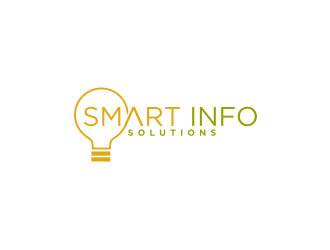 Smart Info Solutions logo design by bricton