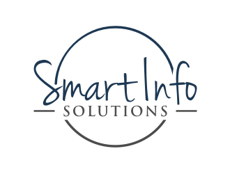 Smart Info Solutions logo design by Zhafir