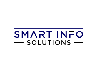 Smart Info Solutions logo design by Zhafir