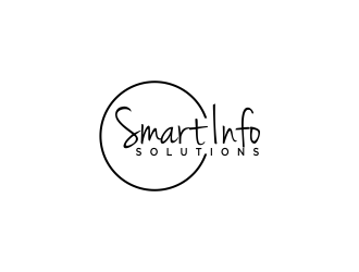 Smart Info Solutions logo design by oke2angconcept