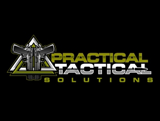 Practical Tactical Solutions  logo design by aRBy