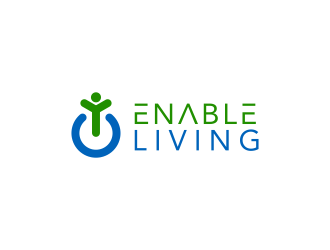 Enable Living logo design by ingepro